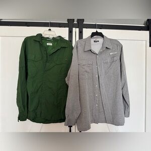 Men’s fishing shirt bundle - large